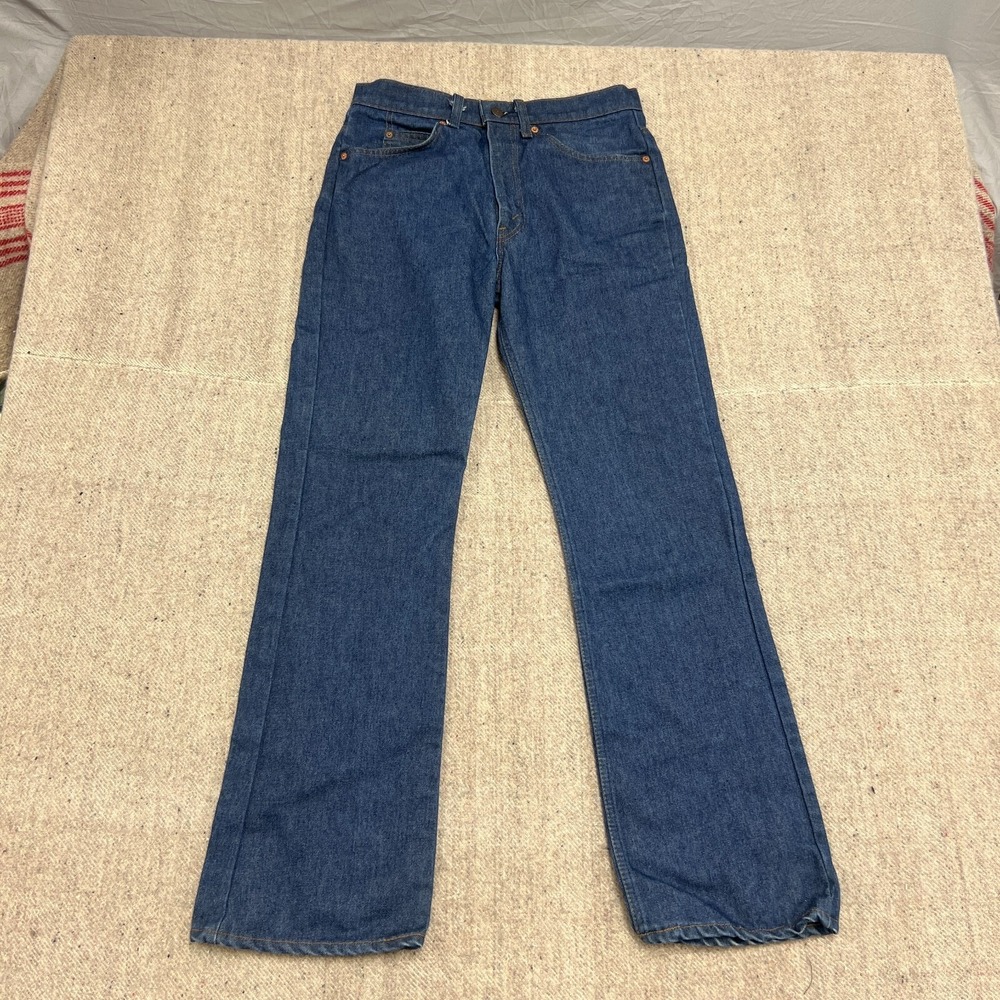 Vintage Levi's 517 Jeans Mens 30x32 Blue 1980s Orange Tab Boot Cut Dark